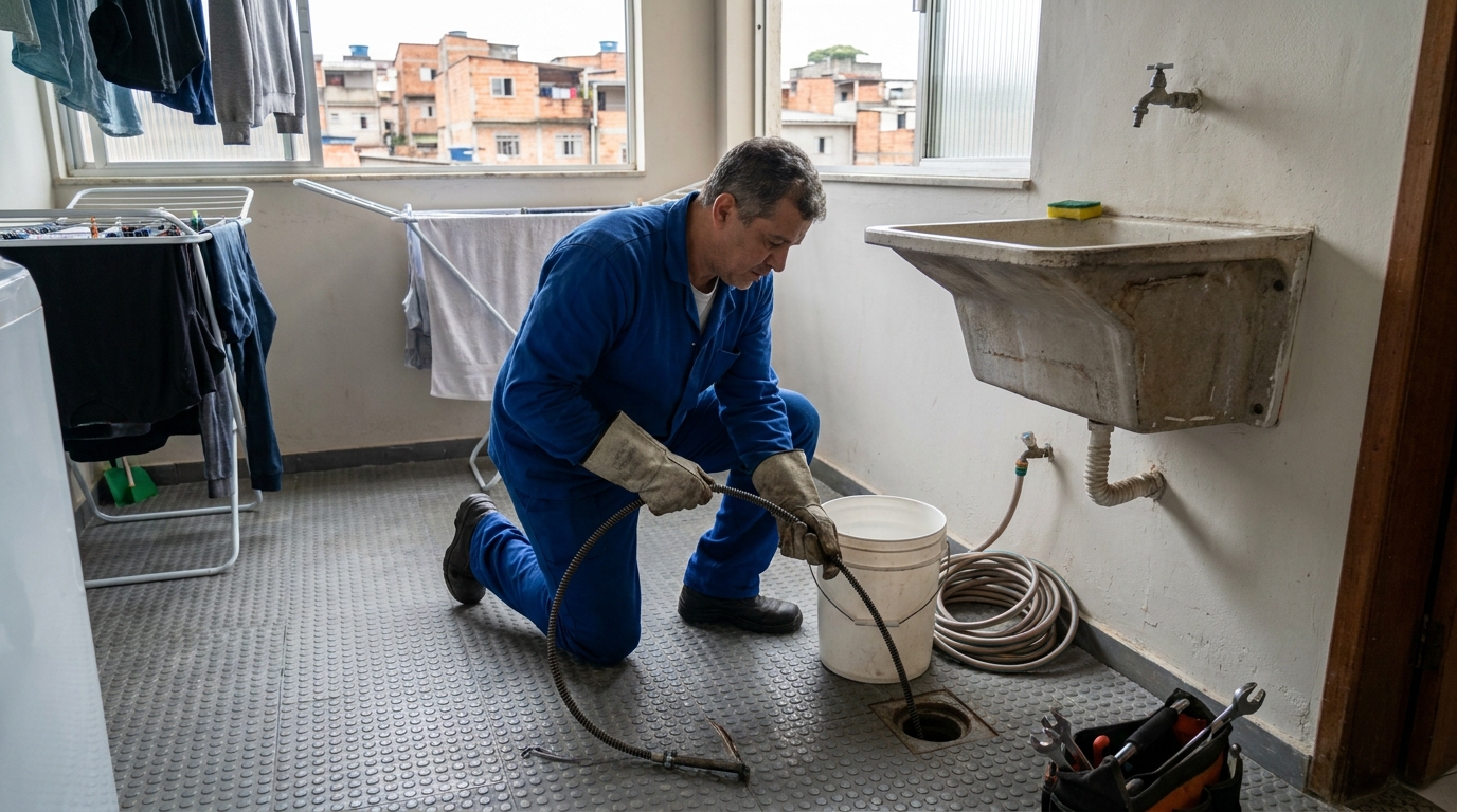 Desentupimento de Ralos Externos em Toledo‑PR
