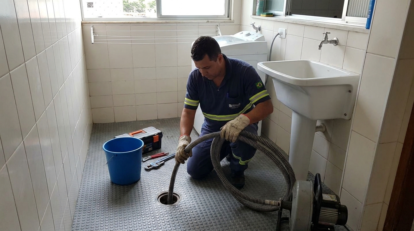 Desobstrução na Cozinha em Toledo‑PR