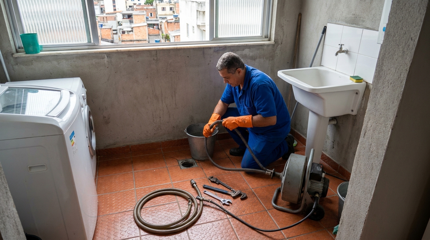 Limpeza Profunda de Ralos em Toledo‑PR